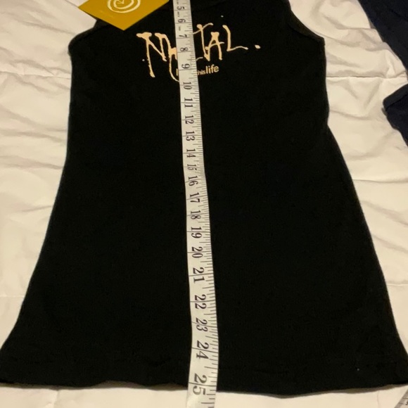 Love This Life®️ by David Culinar “Metal love…”black ribbed tank top Large. NEW - Picture 9 of 9